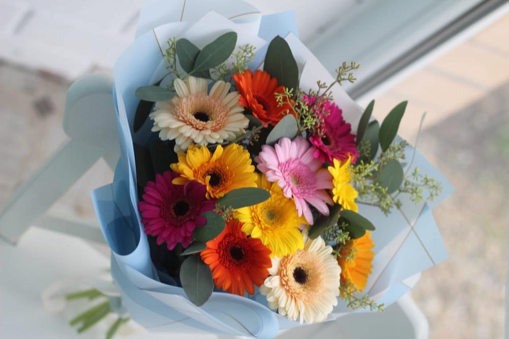 Букет цветов из: Герберы в Колпашево