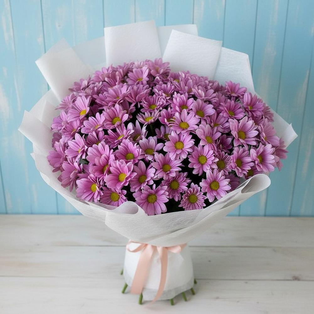 Букет цветов из: Хризантемы в Колпашево
