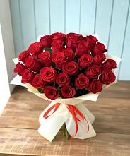 Букет 29 Красных роз в Колпашево