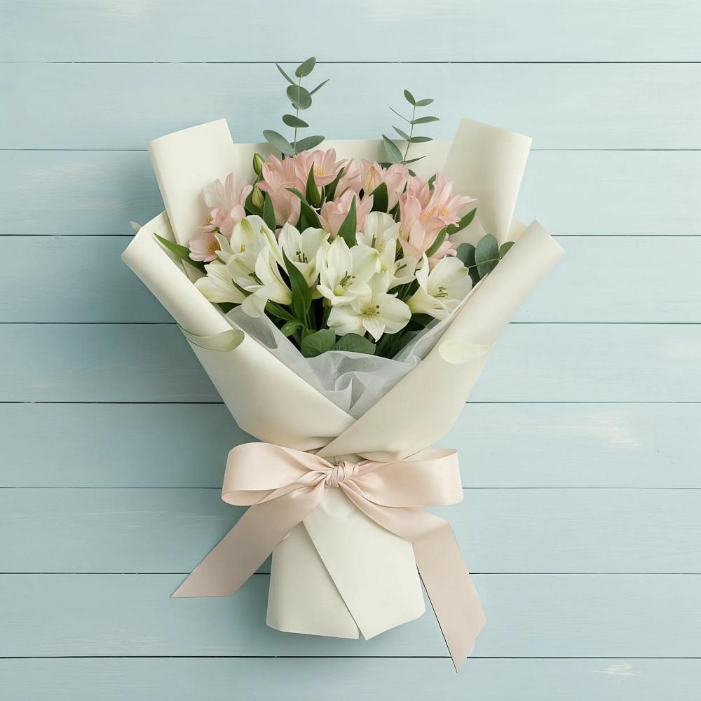 Букет цветов из: Альстромерии в Колпашево