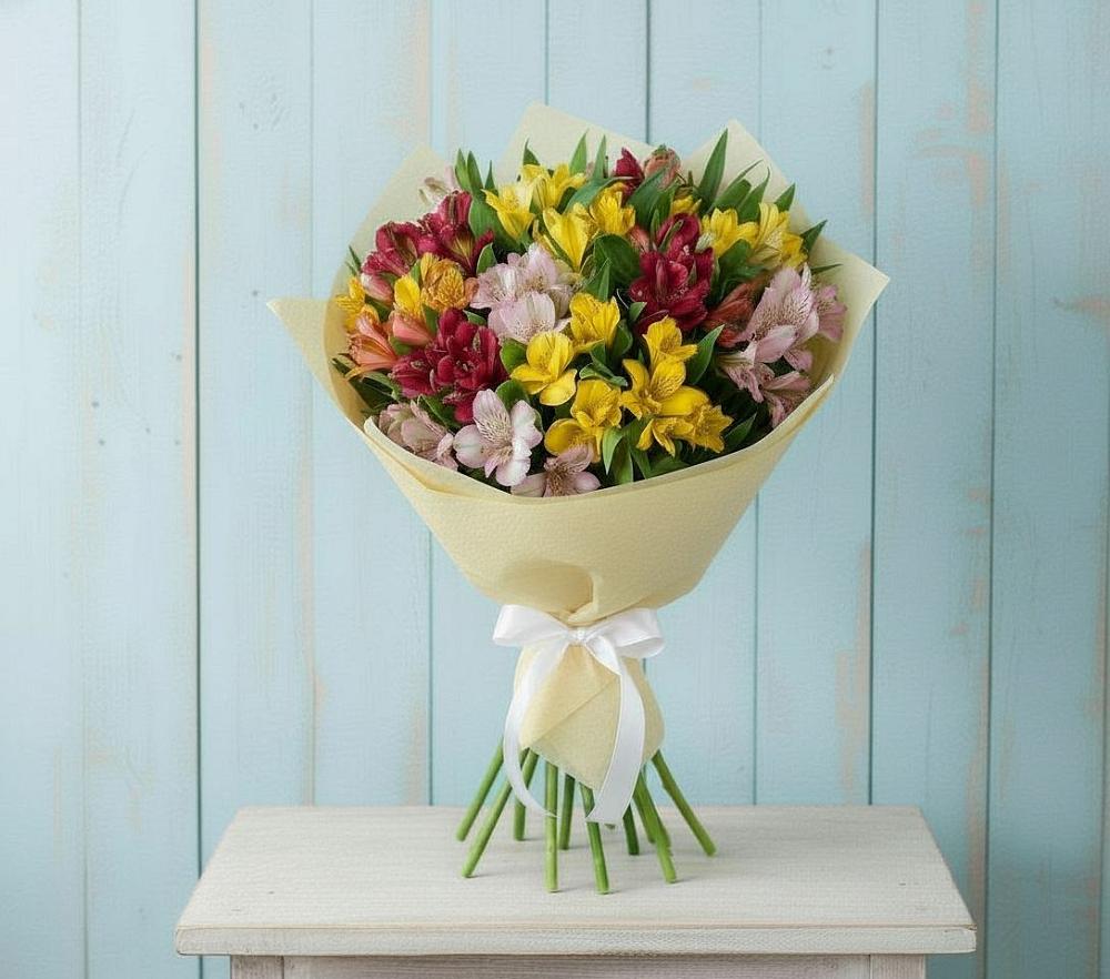 Букет цветов из: Альстромерии в Колпашево