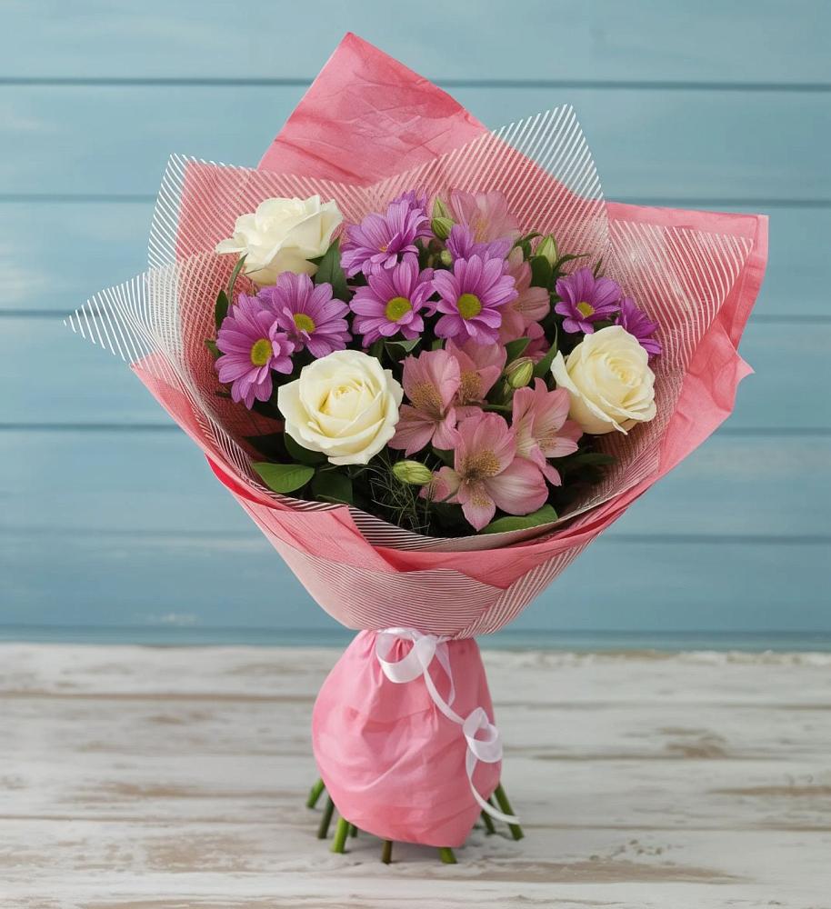 Букет цветов из: Герберы в Колпашево